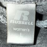 Russell Athletic Hoosiers I.U. Indiana University Gray Hoodie Sweatshirt Sz Large women’s Russell Photo 1