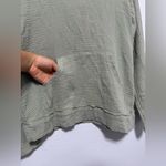 Charlie B Celadon Bubble Gauze Hoodie Green Size XS Photo 3