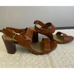 CHAPS Women's Tan Leather Shoes/ Heeled Sandals 3" Size 8.5 SKU 2310 Photo 1