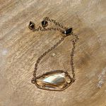 Kendra Scott Cambel Rose Gold Mother of Pearl Adjustable Bracelet Photo 0