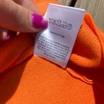 Peppermayo NWT Pepper Mayo size 8 cut out orange Bodycon midid dress ima knit cut out Photo 8