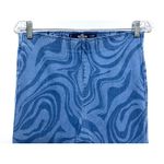 Hollister Flare Ultra High Rise Swirl Jeans S Retro Stretch Boho Y2K Disco 70s Photo 1