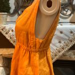 Anthropologie  Left of Center Orange summer dress  Photo 2