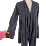 Barefoot Dreams CozyChic Lite Island Wrap Open Front Cardigan Blue 903 Size S/M Photo 5