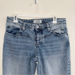 Free People We The Free Jeans Womens 29 Medium Wash Cotton Mid Rise Button Fly Straight Photo 1