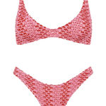 Triangl MAIA - ALINA PINK CROCHET SCOOP BIKINI SET Photo 0