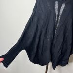 barney's new york Black Vintage Open Neck Sweater Photo 5