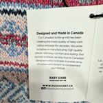 Cotton Country Lainey Jacquard Pullover in Pink Pear Crewneck Fair Isle Sweater Photo 12