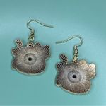 Cute Cat with Lollipop and Pumpkin Earrings White Photo 1