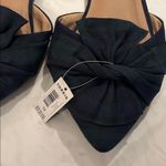 Torrid NWT Women's Plaid Green and Black Flats with Bow Detail Photo 1