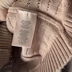 Philosophy Sweater Medium Pink Puff Sleeve Button Cardigan Knit Preppy Coquette Photo 4