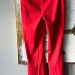 JoyLab  Flare Leggings Split Textured Hem Bright Pink Medium Photo 4