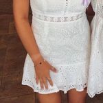 Boutique White Eyelet Dress Photo 0