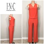 New. INC tangerine jumpsuit. Orange Photo 1