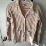 Princess Polly  Blush Ribbed Cardigan0014 Photo 0