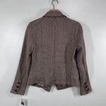 Free People Garnet Houndstooth Linen Blazer Women's Small NWT Structured Fall Photo 2