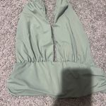 Edikted  sage green halter top small Photo 2