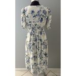 Anthropologie Anthropology By The River Milk Maid Maxi Dress S Floral CottageCore Boho Peasant Photo 5