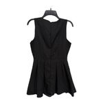 Sans Souci  Fit & Flare Dress Womens Black Polka Dot Casual Sleeveless Size M Photo 2