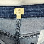 True Craft  Distressed Denim Mini Skirt  Size 5‎ Photo 3