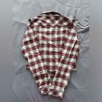 BDG Dakota Cropped Flannel Button-Down Shirt XS Photo 3