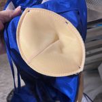 Vtg Beaded Gown Slip Dress Blue 12 Prom Whimsigoth Formal Goth Cassandra Stone Photo 6