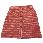 Maje  Orange Tweed A-Line Mini Skirt Photo 2