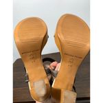 Antonio Melani  Women's Ankle Strap Sandals Platform Heels Strappy Brown Size 9M Photo 5