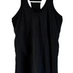 Athleta Momentum Seamless Tank Top Scoop Neck Fitted Workout Yoga Black Medium Photo 1