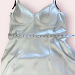 White / Ivory Tulle Midi Tea Length Dress Size XL Photo 11