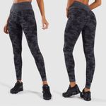 Gymshark NWOT  Adapt Camo Seamless Leggings Black Size 26 Photo 1