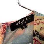 Beulah  Patchwork Kimono Sleeve Maxi Dress Sun Dress S Photo 3