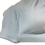 Wild Fable Women's Light Blue Textured Halter Bikini Top - Size 2X - NWT Photo 2