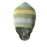 Life is Good Unisex Green Yellow Beanie Cotton Stretch With Logo Winter Cozy Photo 1
