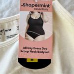 Shapermint Essentials All Day Every Day Scoop Neck Bodysuit Medium NWT NEW Chai White Photo 2