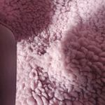 Forever 21 Pale Pink Zip Up Teddy Bear style jacket size Small women's by … Photo 3