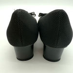 Vivaia Titli Bow Old Money Knit Timeless Comfort Office Ebony Heels NWB 9 Black Photo 1