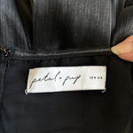 Petal and Pup  Mila Black Strapless Dress with Bow & Cutout Detail Photo 6