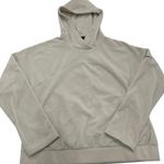 Nike Hoodie Womens Medium Cream Fleece Training Pullover Sweater Photo 0