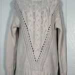 Reiss  Women's Chloe Knitted Cream Wool-Blend Sweater Size Small NWT Photo 0