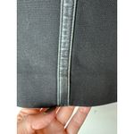 Burberry  Skirt Women 12 Black Leather Trim Straight Pencil‎ Designer Luxury Photo 4