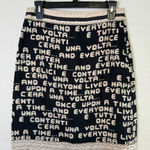 Moschino  Cheap & Chic Vintage Graphic Text Mini Skirt Italy Photo 0