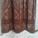 Apt. 9  Boho Print w/ Sequins Brown Skirt Photo 2