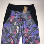Patagonia Leggings Centered Crops Abstract Jungle Smolder Blue Sz S BNWT Photo 11