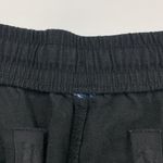 Old Navy  Black Linen Blend High Rise Pull On Shorts M Photo 2
