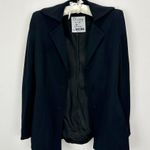 Moschino Vintage Cheap And Chic Blazer Jacket Fitted Slim Classic Black US 6 Photo 10