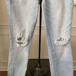 Good American  Good Waist Distressed Jeans High Rise Blue675 $160 6 28 Photo 3