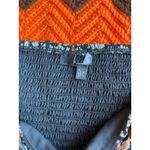 Lulus NWOT Black Floral Print Ruched Cropped Long Sleep Top sz XL Photo 5