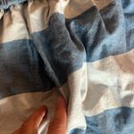 Gap  Rugby striped a-line skirt elastic waist pockets blue white Striped Photo 3