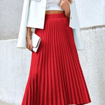 Kate Spade  Vibrant Pink Midi Skirt Photo 0